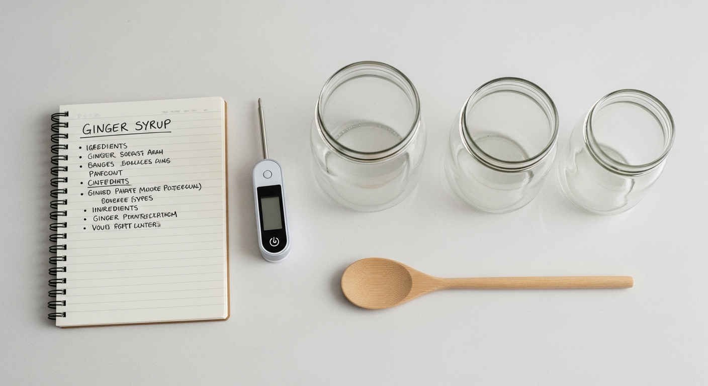 생강청 만드는법