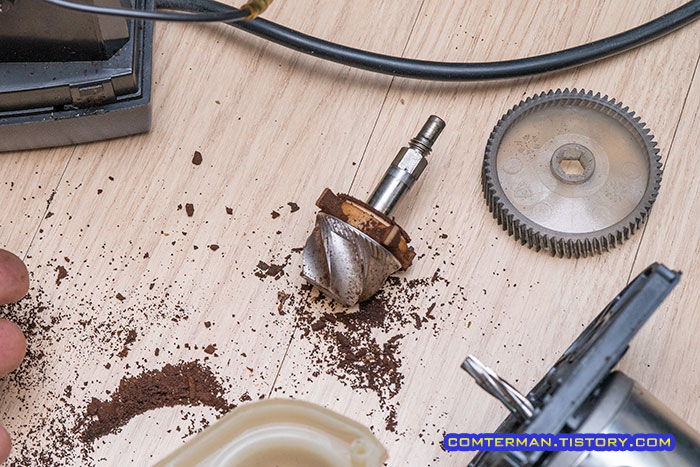 바라짜 엔코 칼날 분리