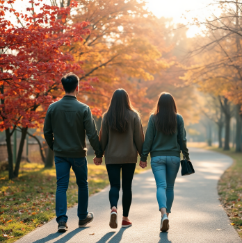 가족 여행 사진