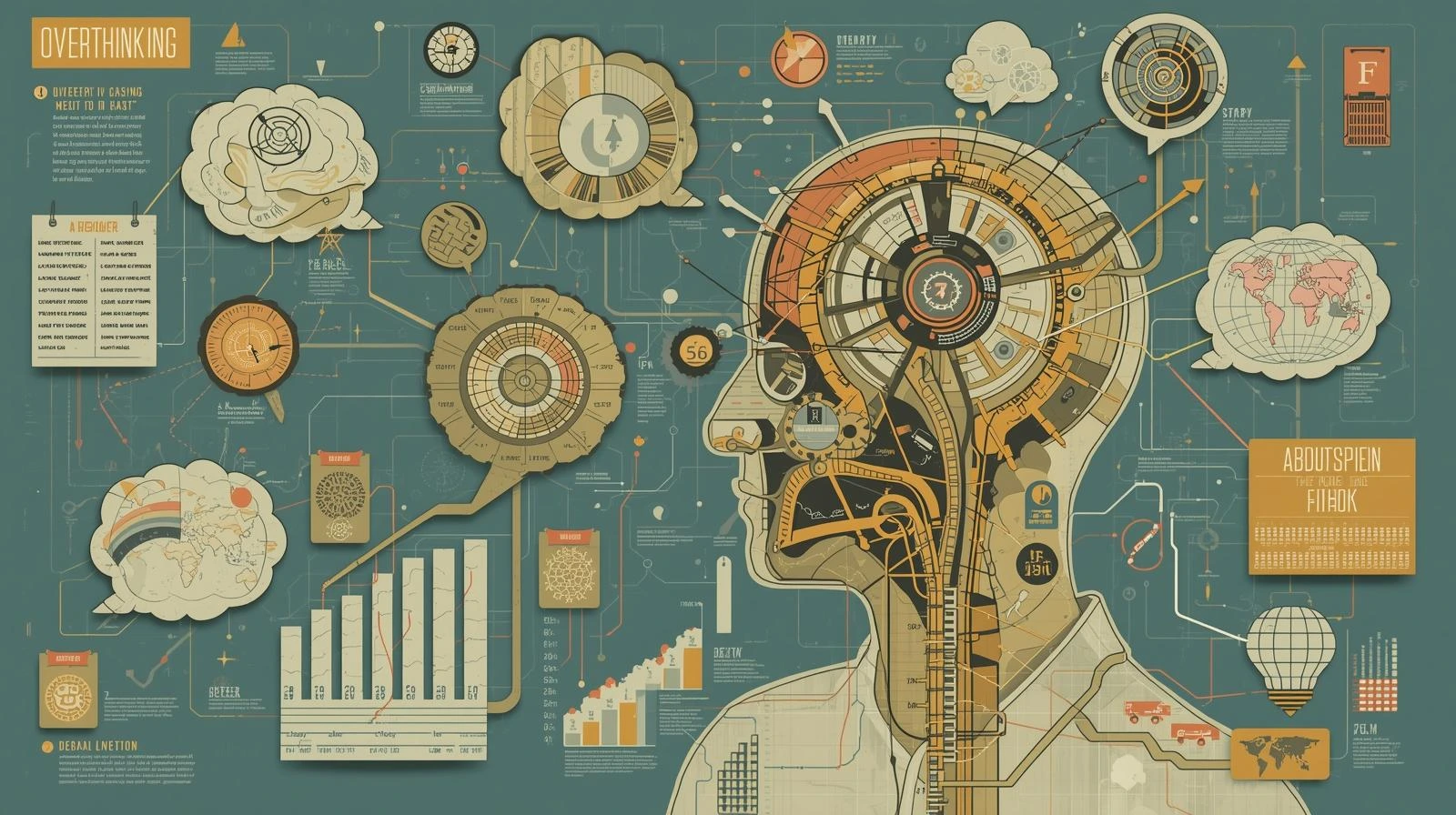 생각 과잉 인포그래픽