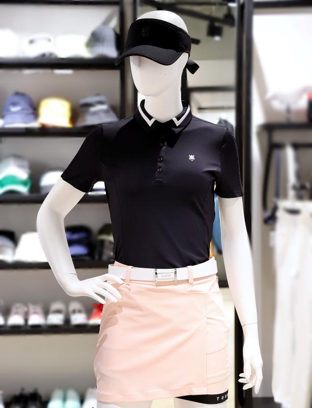 톨비스트 여성 로고 테이프 제에리 티셔츠 GABU3-WKE460BK1