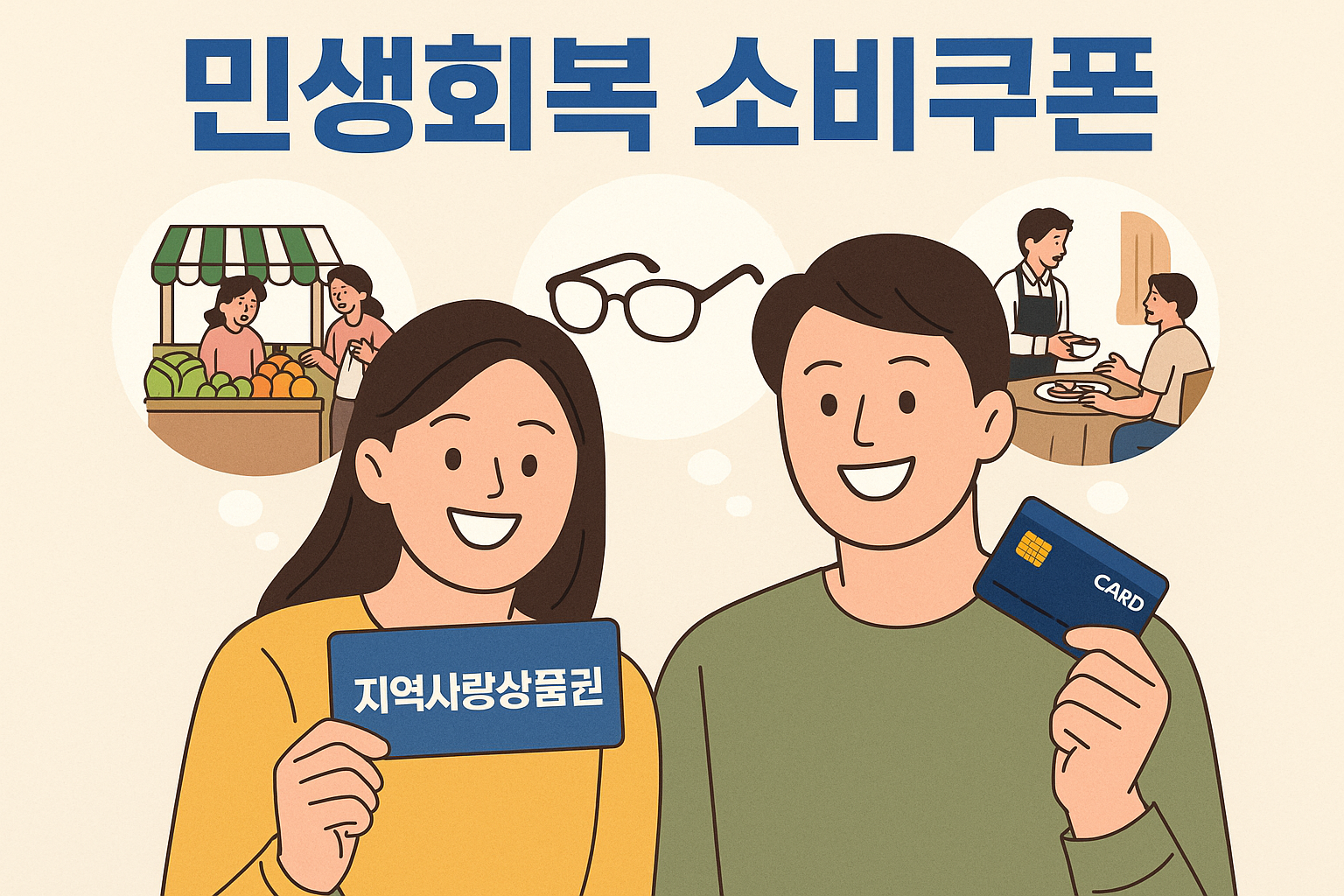 민생회복 소비쿠폰 지원금액 및 신청방법