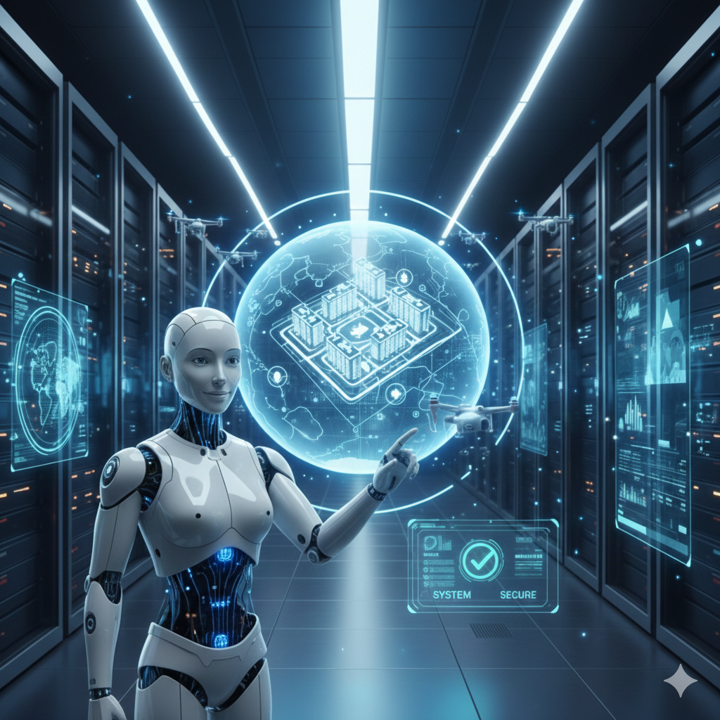 인공지능 AI가 관리하는 24시간 철통 보안 시스템