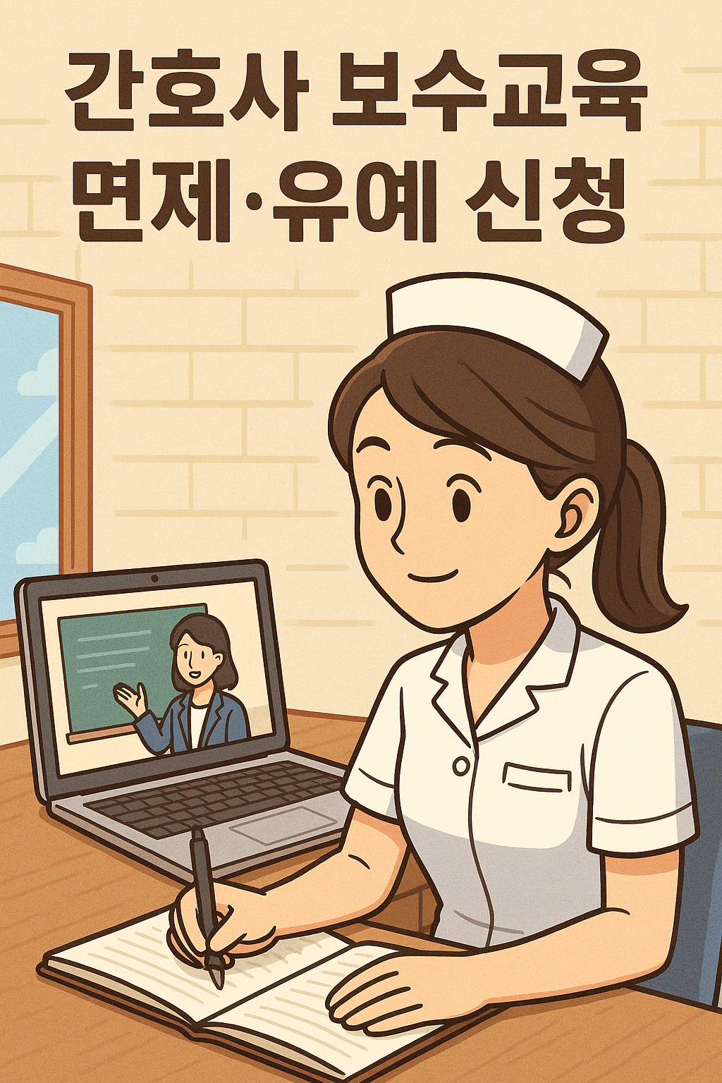 간호사 보수교육 면제, 유예신청