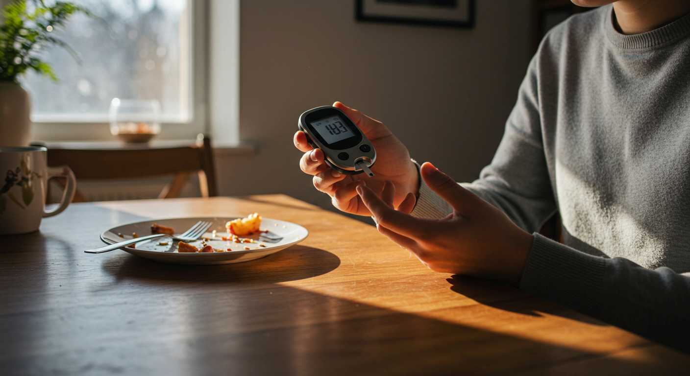 식사 후 혈당, 지금 바로 체크해보세요