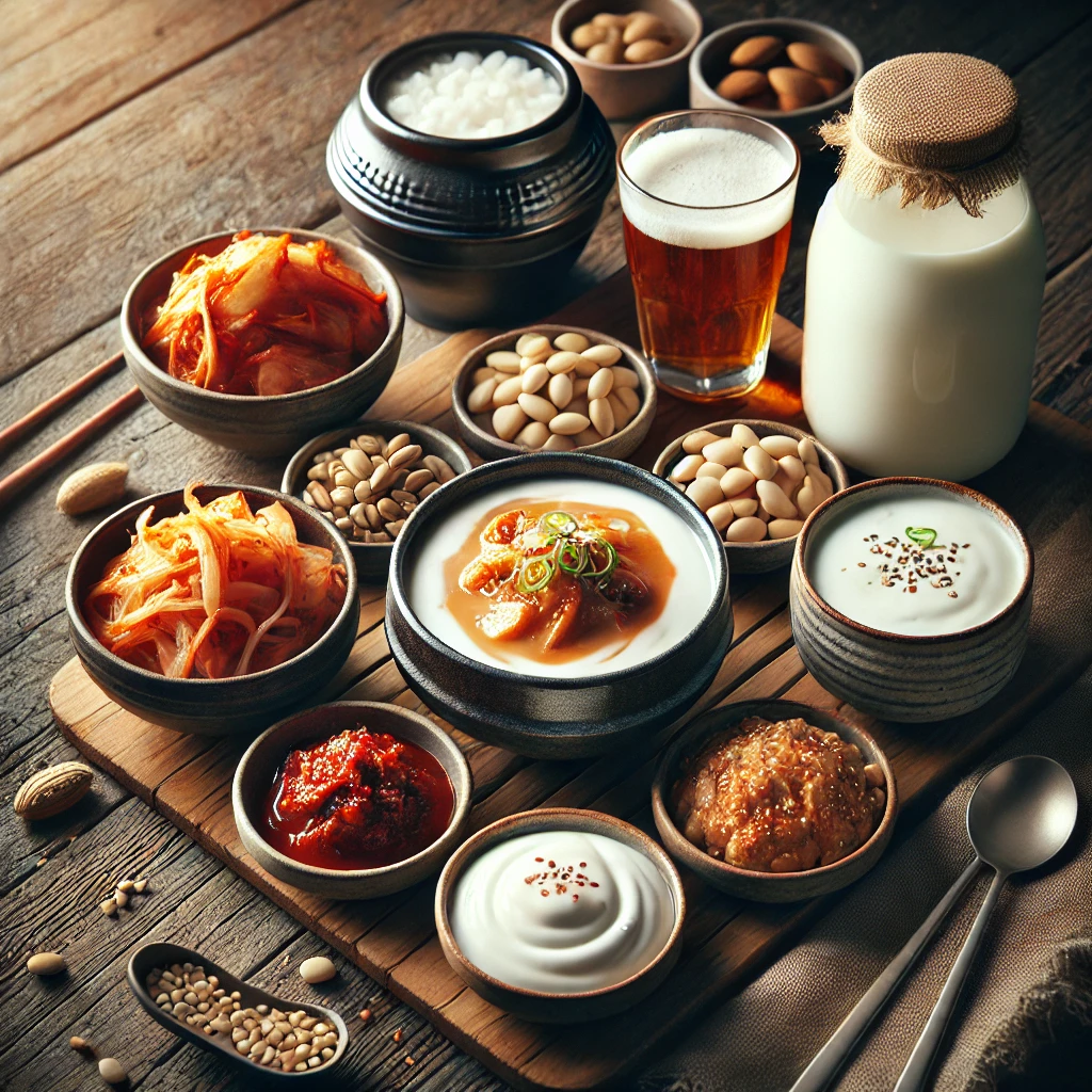 장 건강을 위한 한국에서 쉽게 구할 수 있는 5가지 프로바이오틱 음식