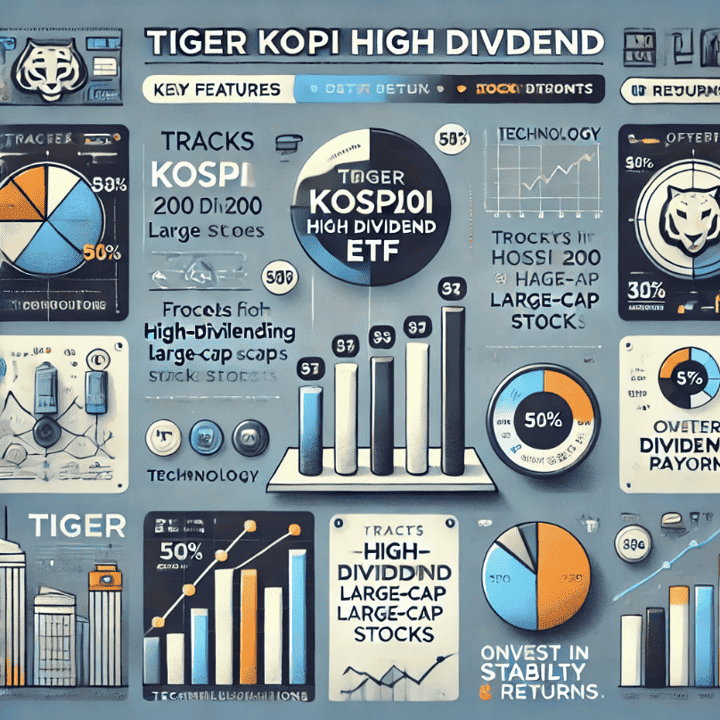 TIGER 코스피 고배당 ETF 알아보기
