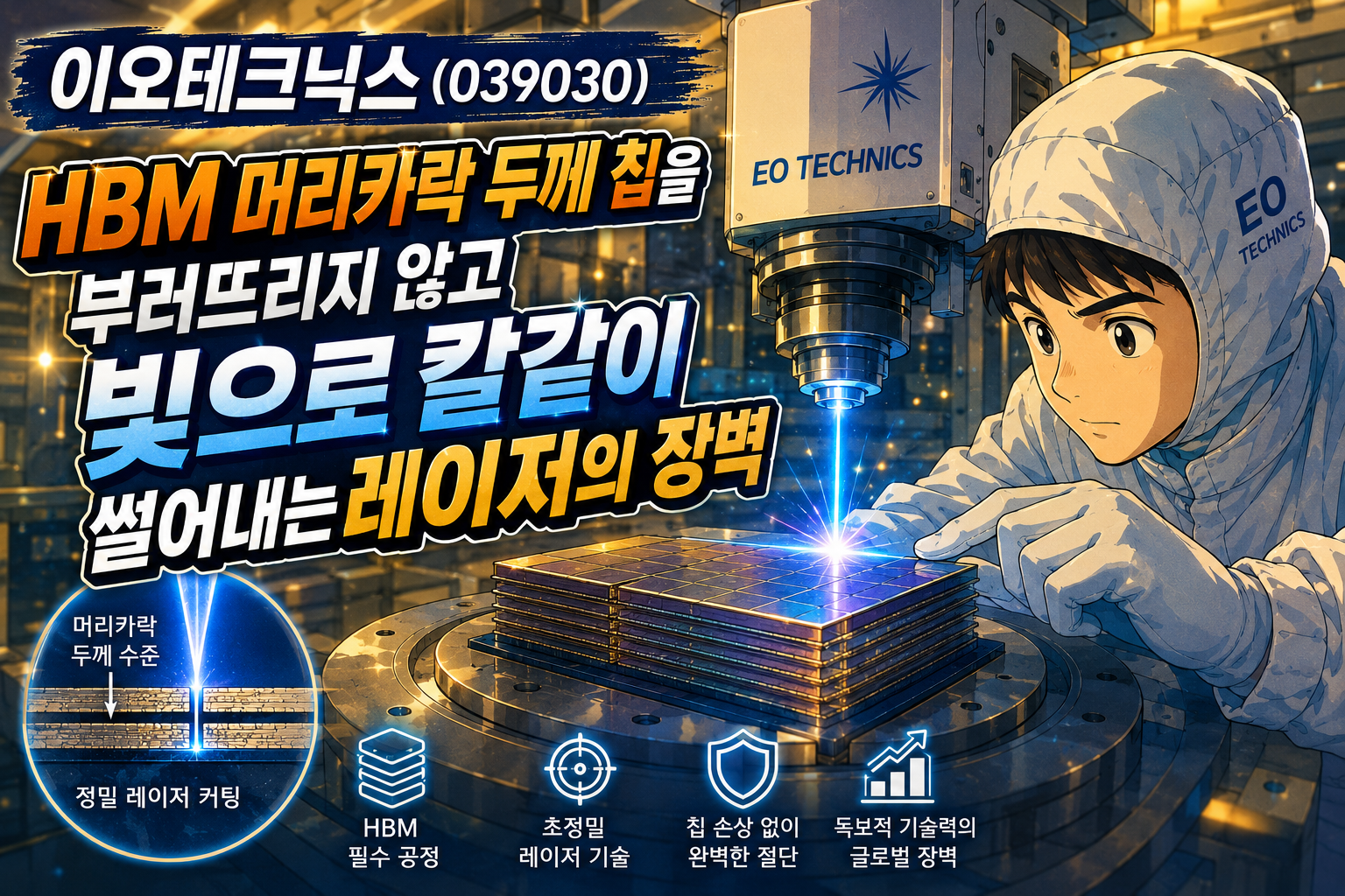 이오테크닉스 정밀한 레이저로 완벽한 절단