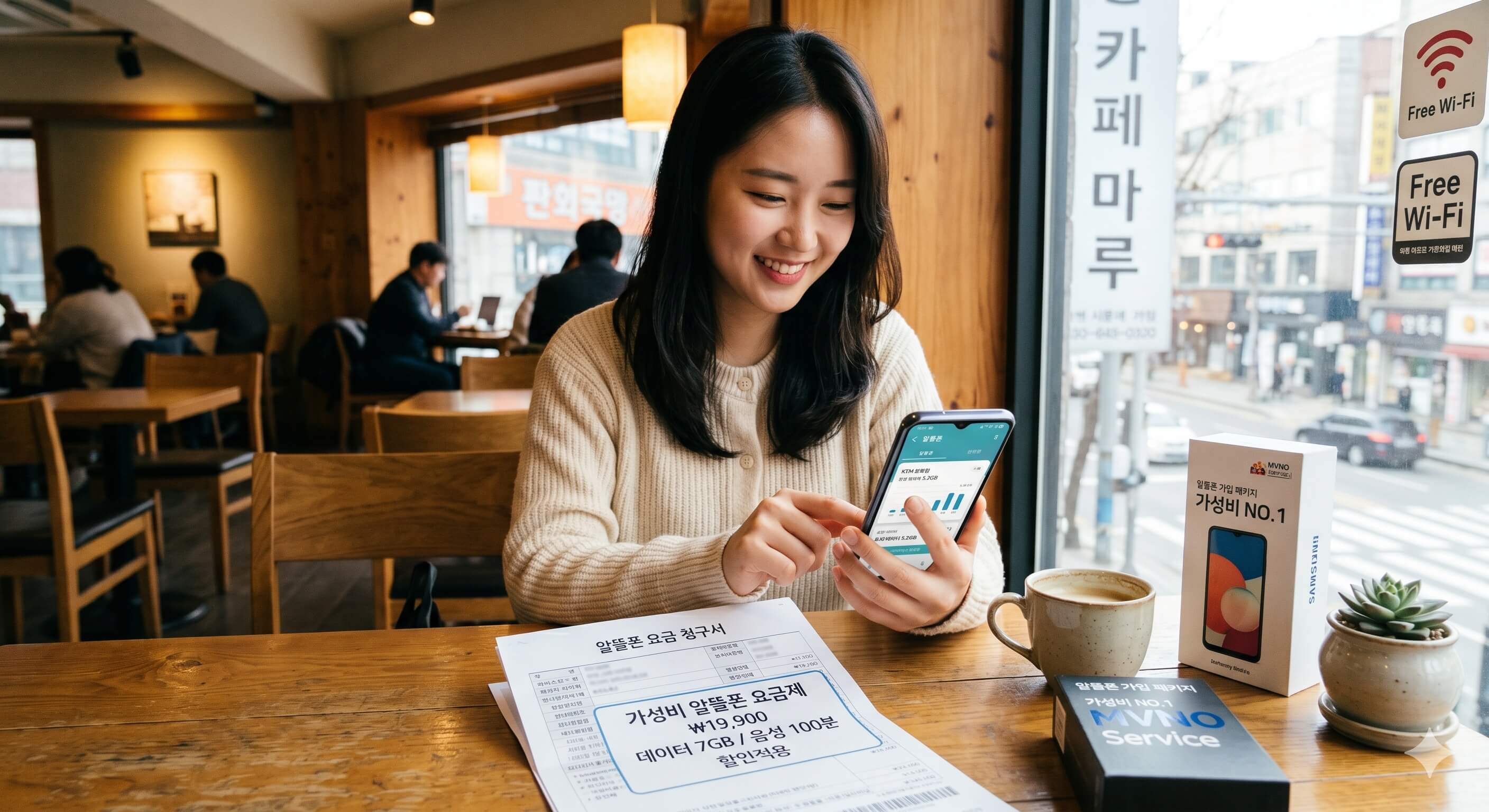 알뜰폰 인터넷 결합 돈아끼기