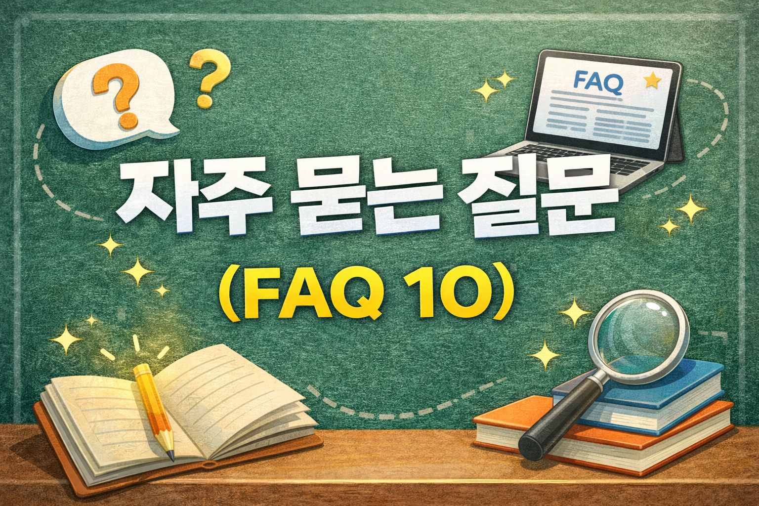 자주 묻는 질문(FAQ 10)