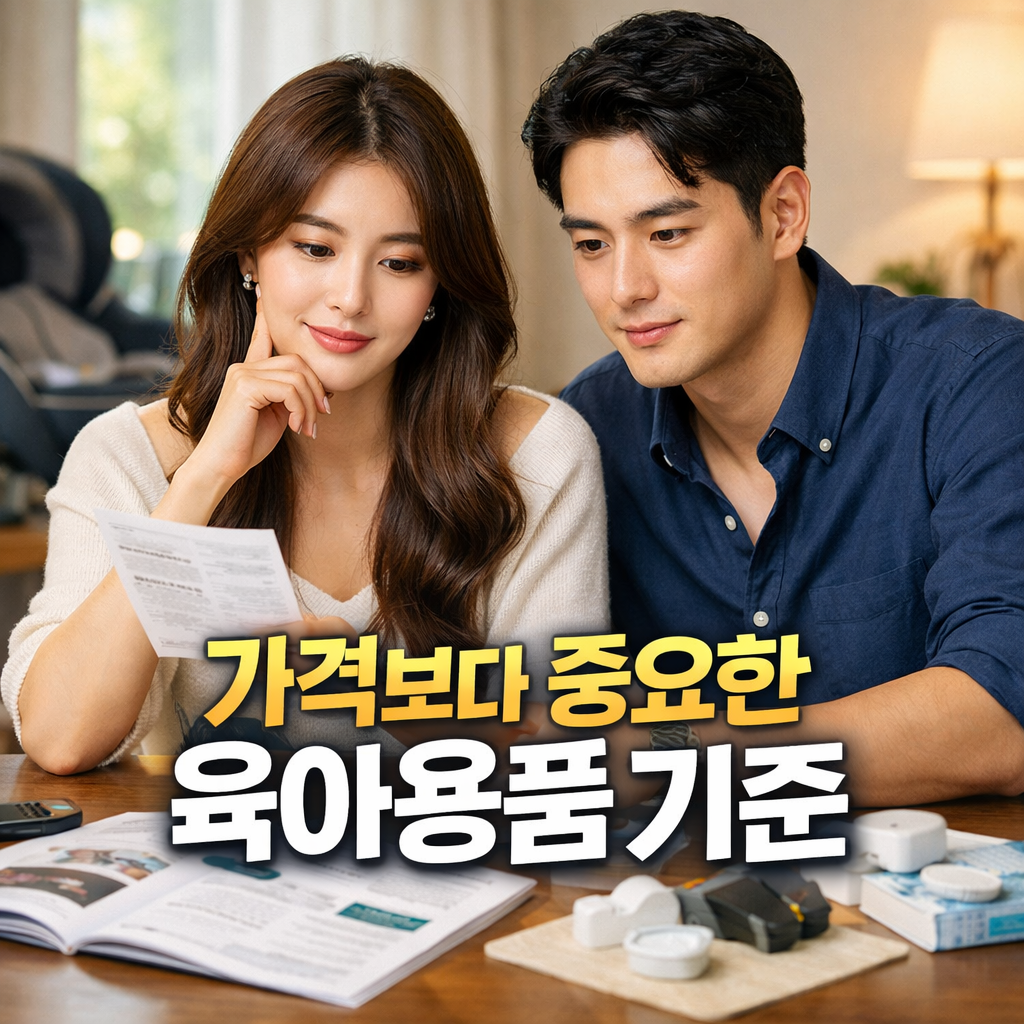 가격보다 더 큰 손해를 막는 육아용품 선택 기준 1가지