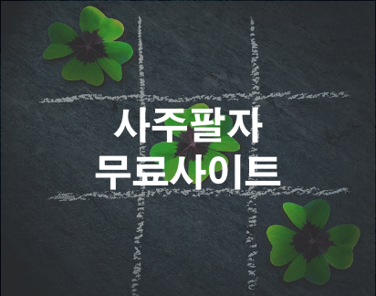 사주팔자 무료 사이트
