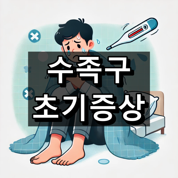어른 수족구 초기증상 대표 이미지