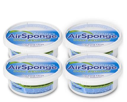 네이처스에어스펀지 탈취제 커버오픈형 본품, 227g, 4개