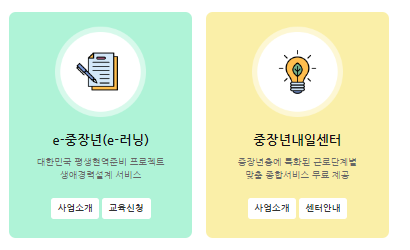 중장년 일자리 희망센터