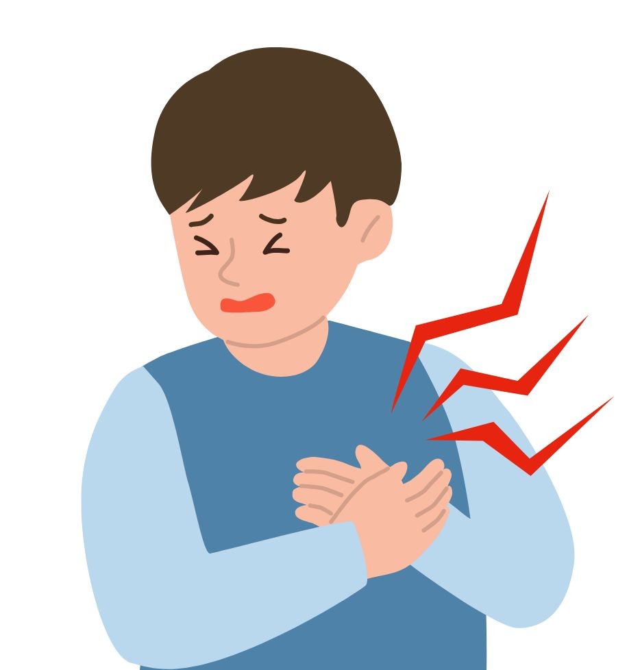 대동맥 박리 증상 흉통 이미지