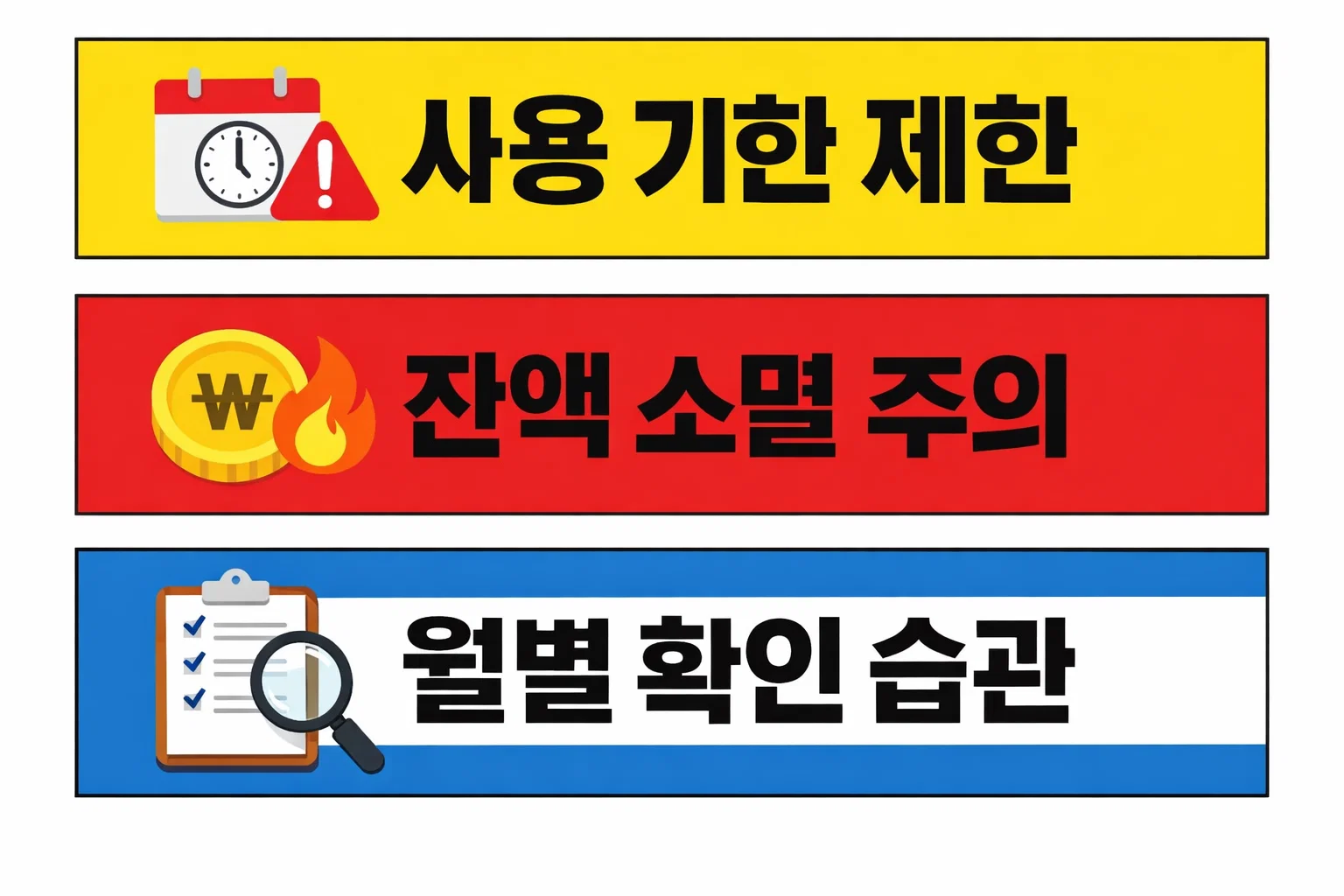 체크카드 민생지원금 사용기한 제한과 잔액 소멸 주의사항, 월별 확인 습관의 중요성을 실제 사례 기준으로 정리한 이미지