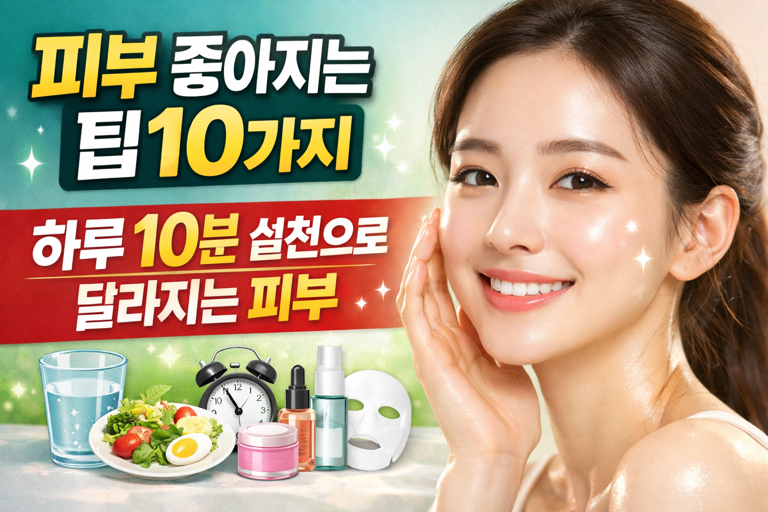 피부 좋아지는 팁