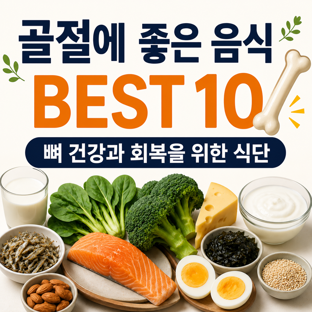 골절에 좋은 음식