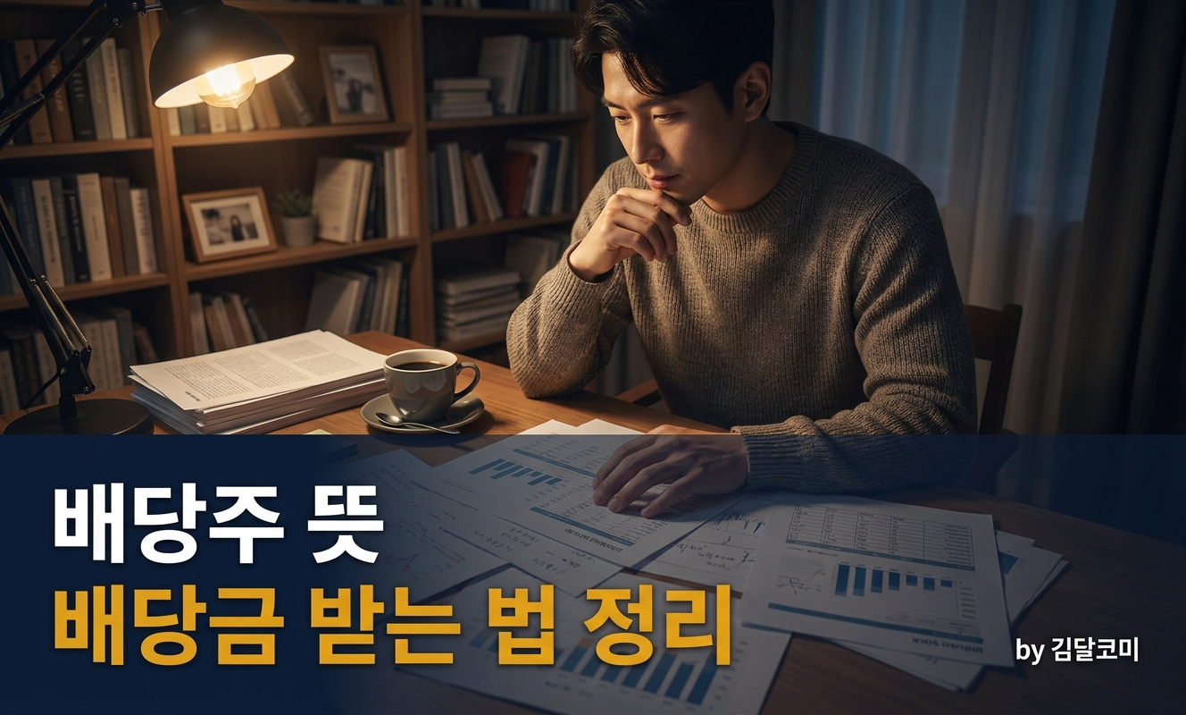 증권사 앱을 보며 고민하는 직장인