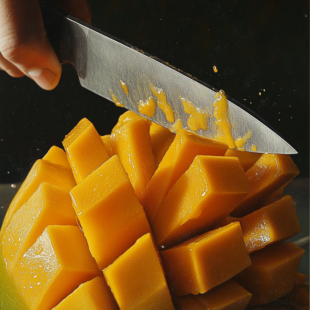 망고 자르는 법