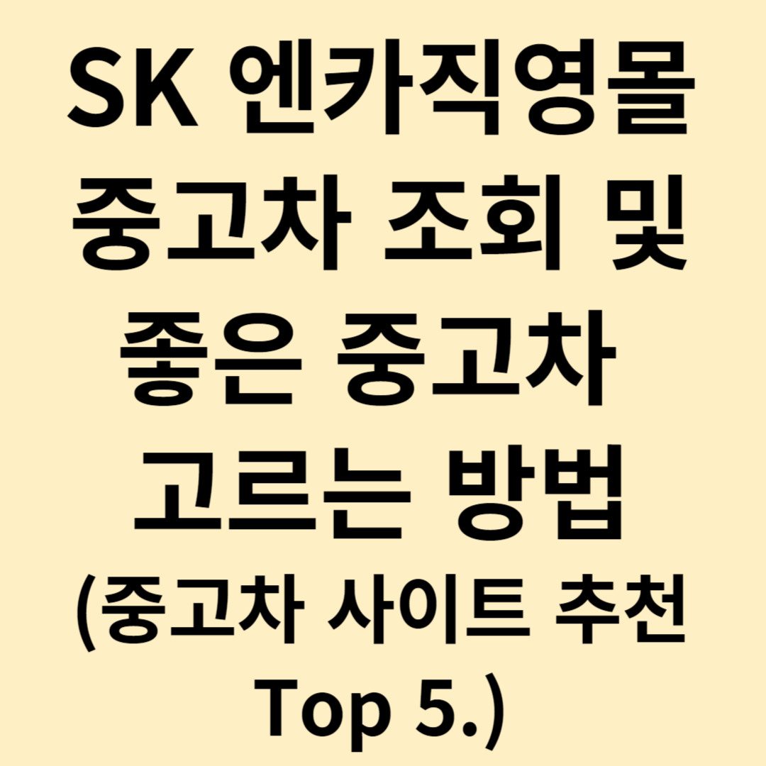 SK 엔카직영몰