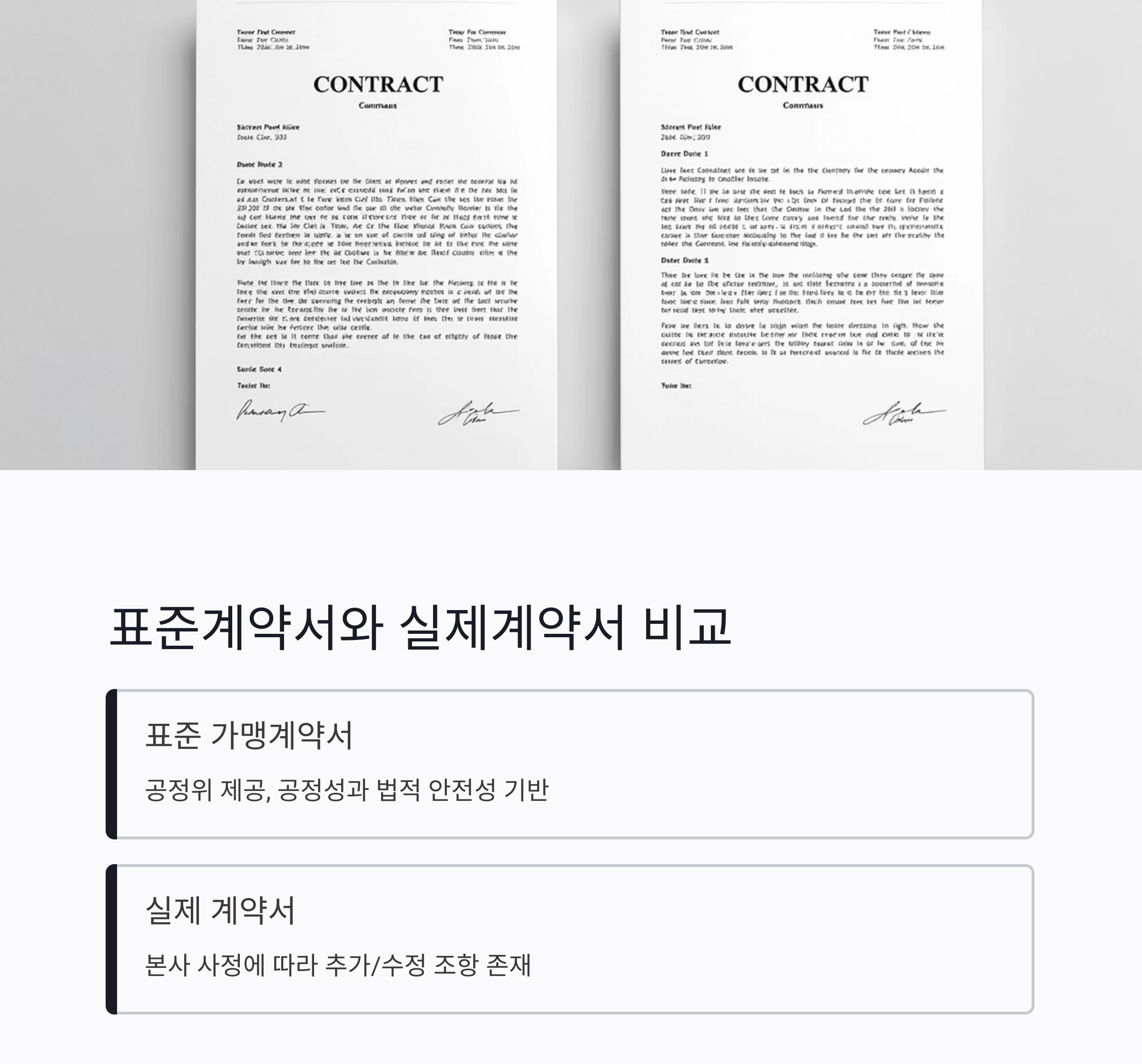 실전 대비! 프랜차이즈 계약서 샘플로 미리보는 필수 조항들