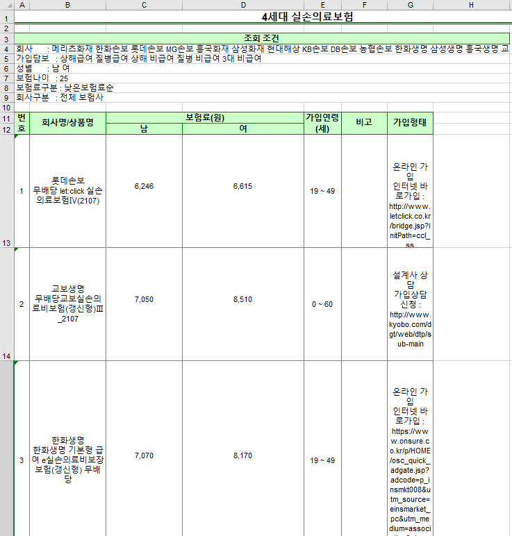 보험다모아사이트 이용방법9