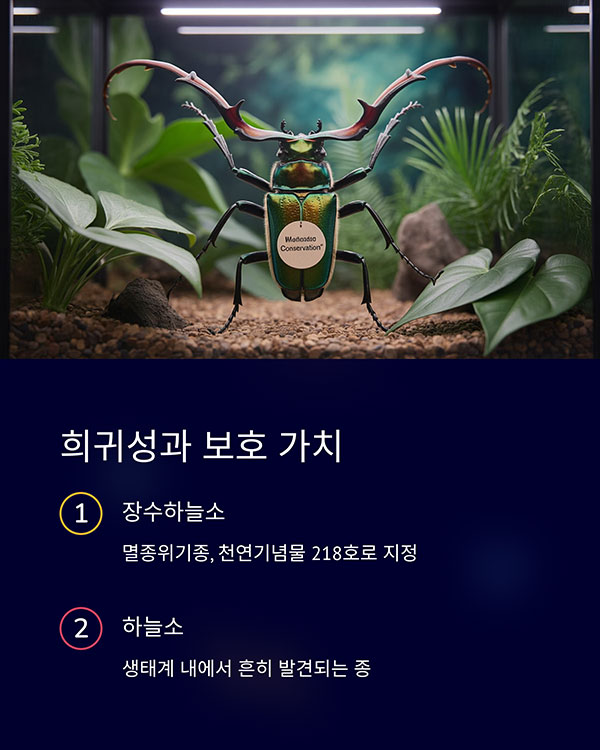 희귀성과 보호 가치, 압도적 차이