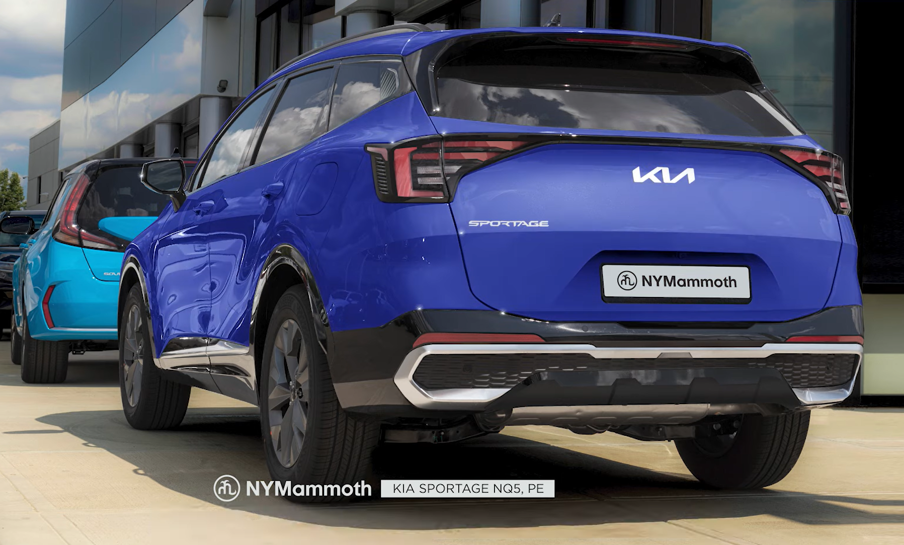 기아 스포티지 페이스리프트 예상도