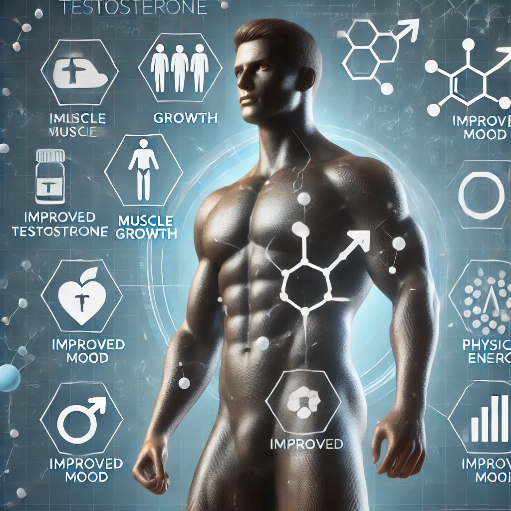 테스토스테론 효능 및 부작용 알아 보기