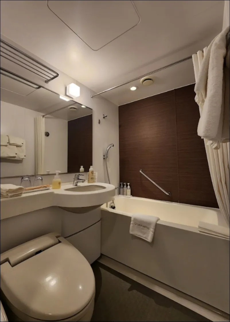 하카타 엑셀 도큐 호텔 욕실