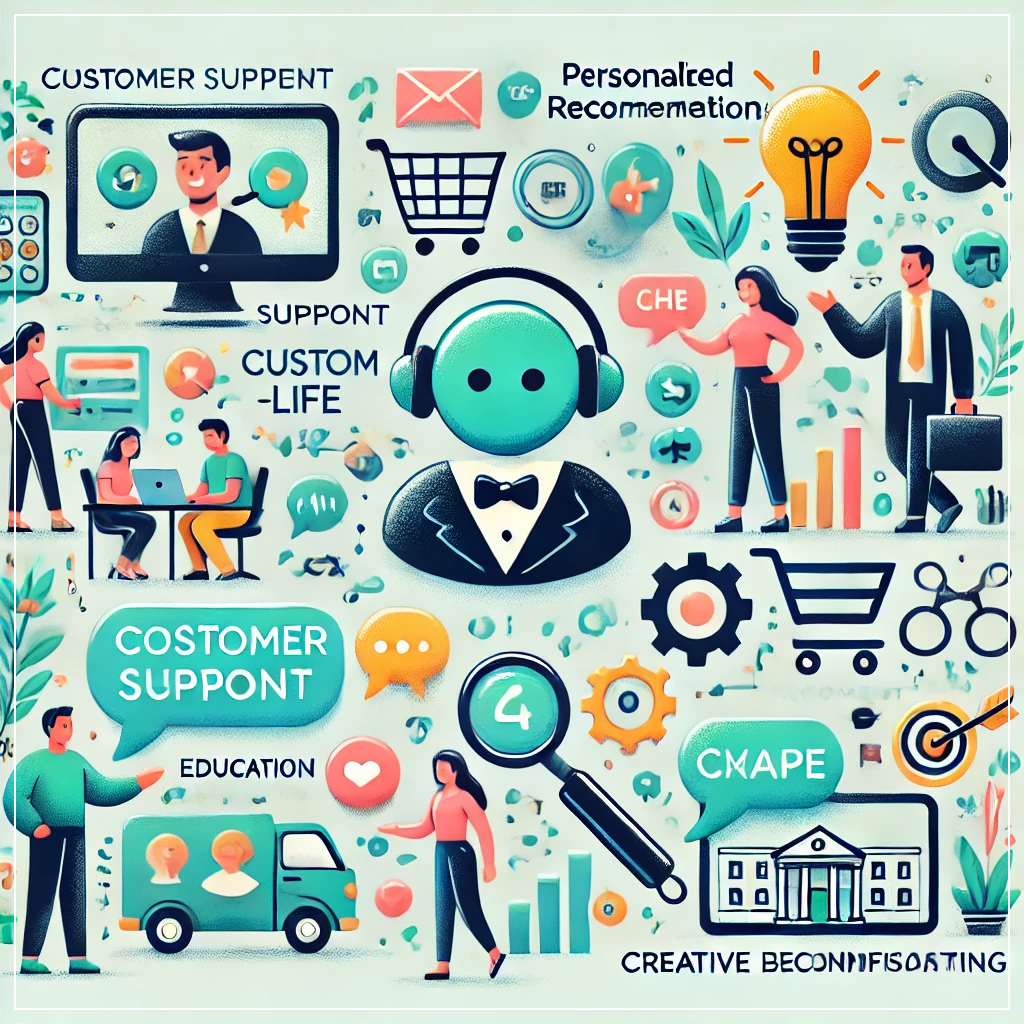 ChatGPT의 실생활 활용을 나타낸 이미지