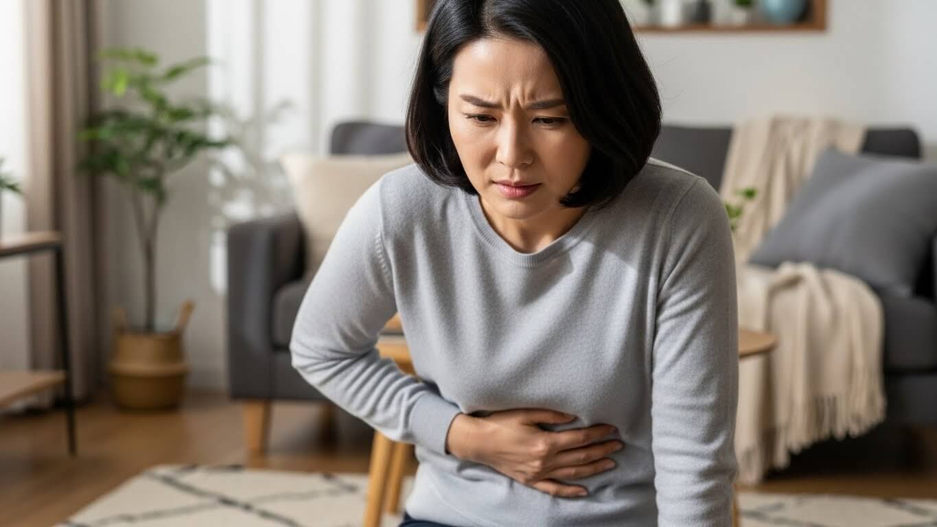 오른쪽 아랫배 통증 사진 1