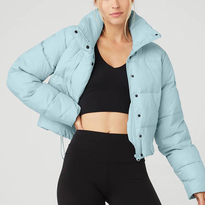 알로 알로요가 여성 러쉬 PUFFER 패딩 초크블루