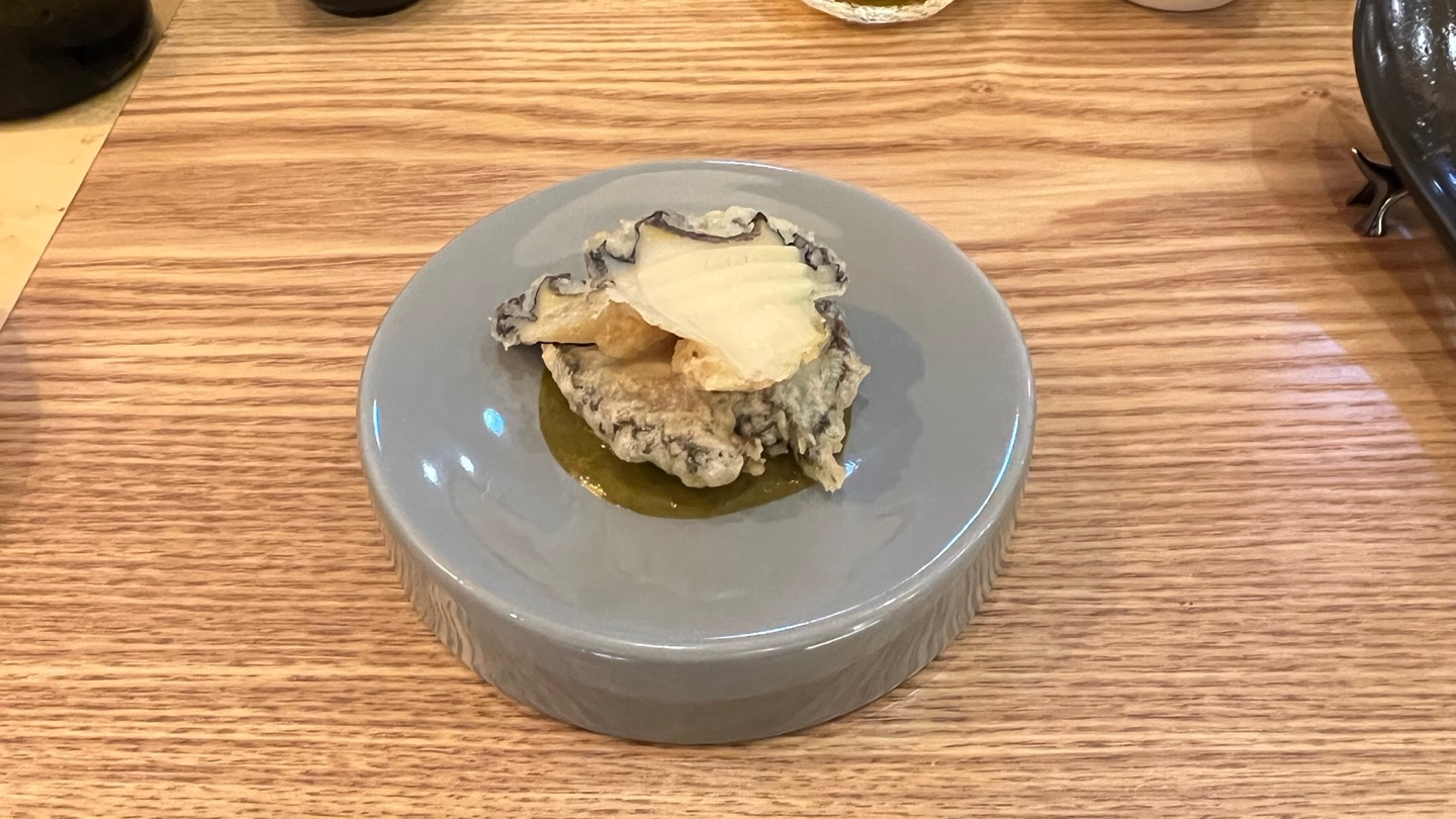 히쿠 전복 튀김 사진