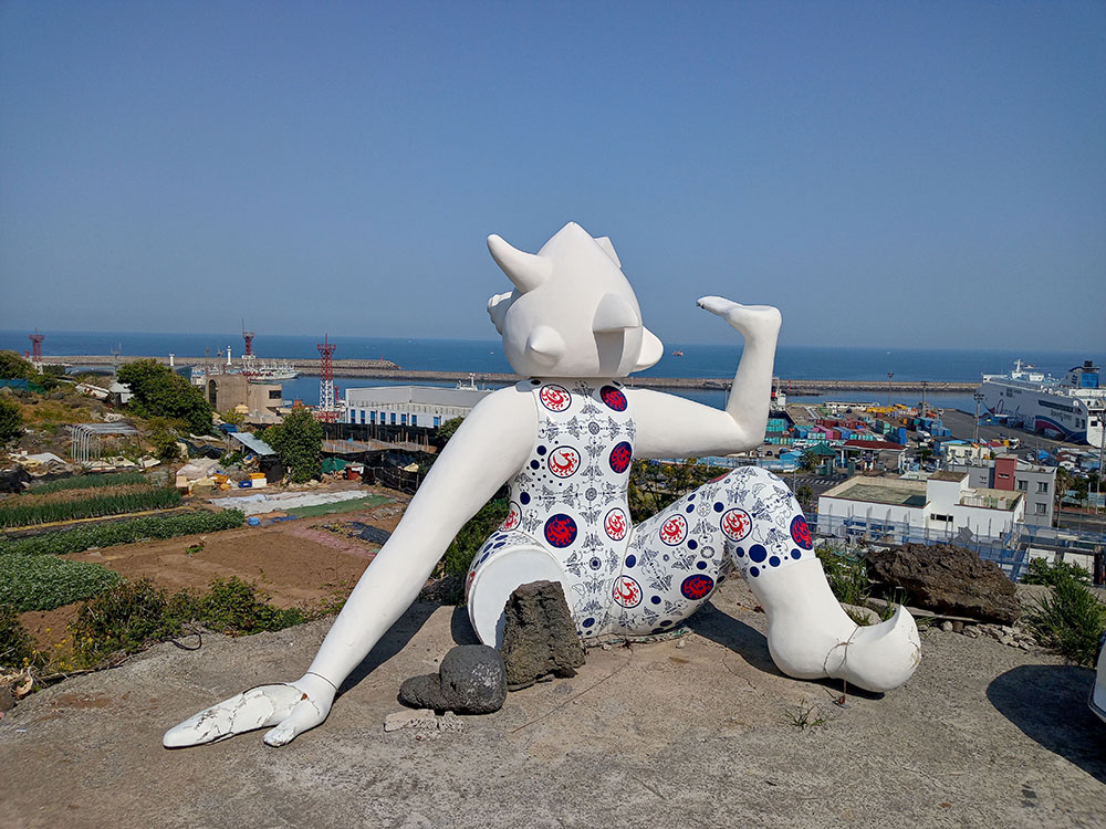 올레18코스: 건입동 제주항 뷰