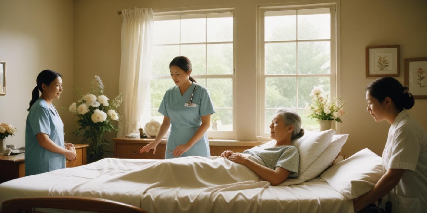 호스피스 간호: 말기 환자를 위한 돌봄