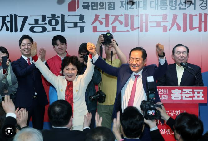 이성배 아나운서 홍준표 경선 탈락