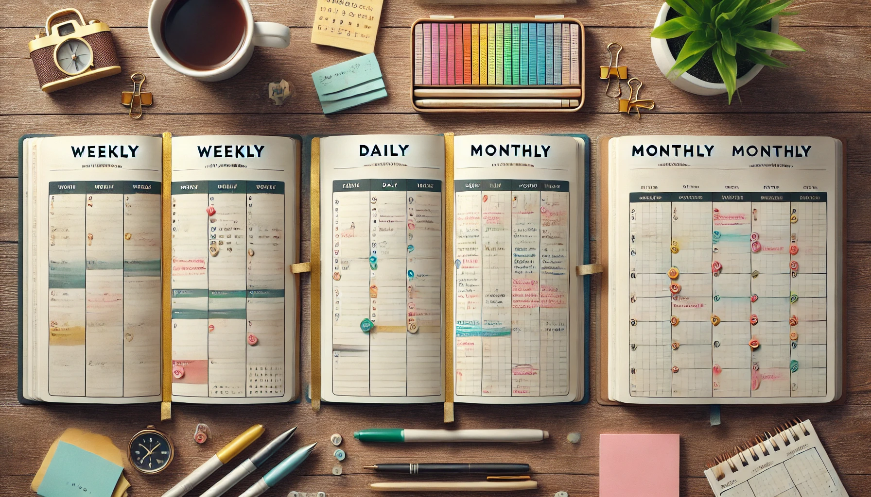 플래너 종류별 비교 관련 사진