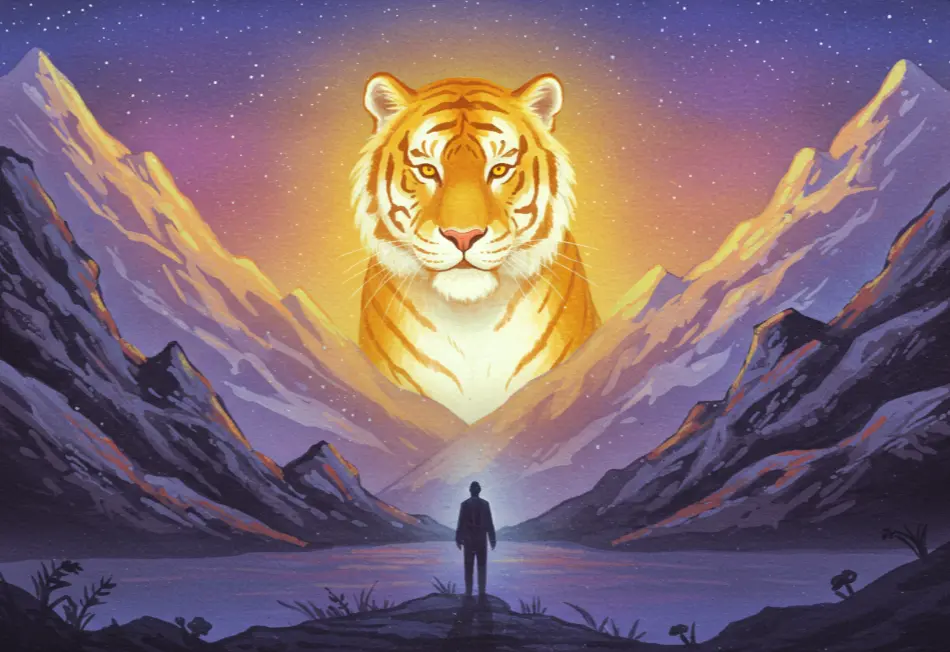 호랑이를 만나는 꿈 해몽