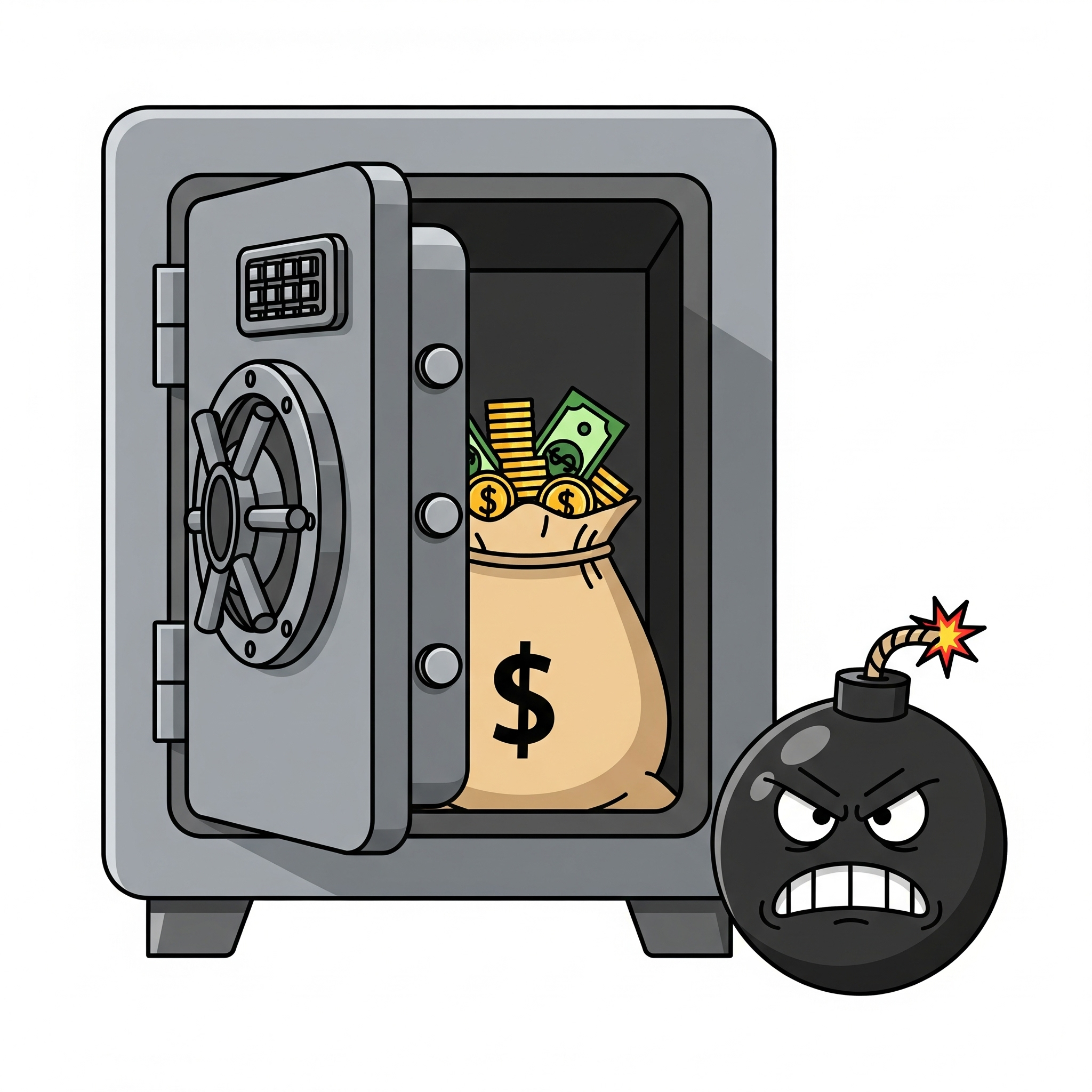 퇴직금이 IRP 계좌라는 방공호로 들어가 세금 폭탄을 피하는 모습