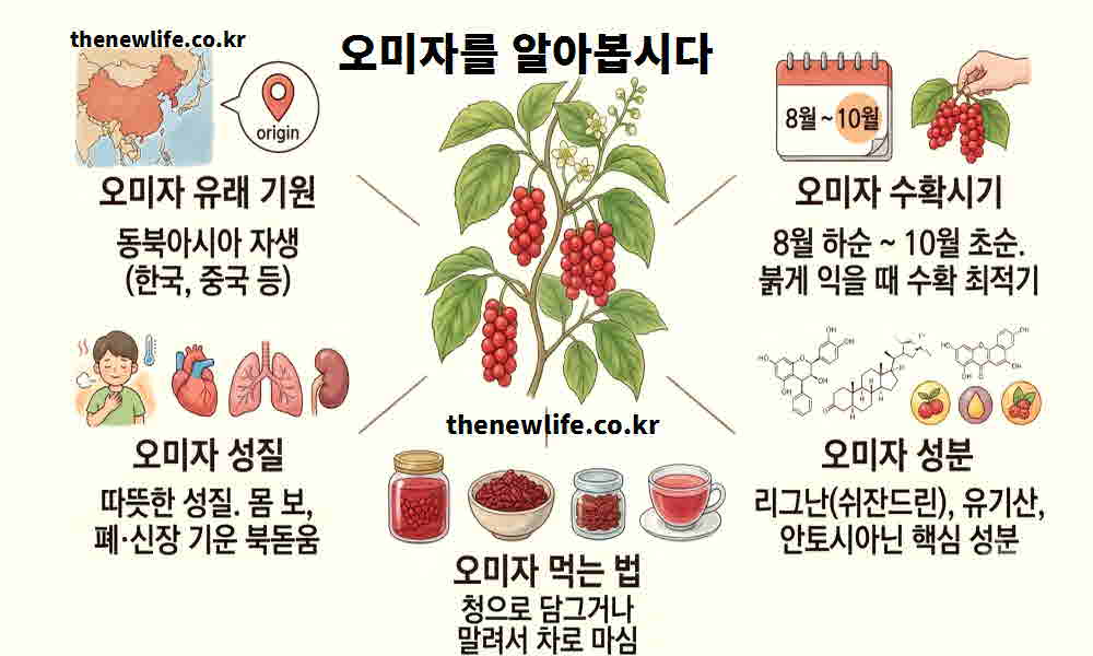 오미자 효능 기본정보