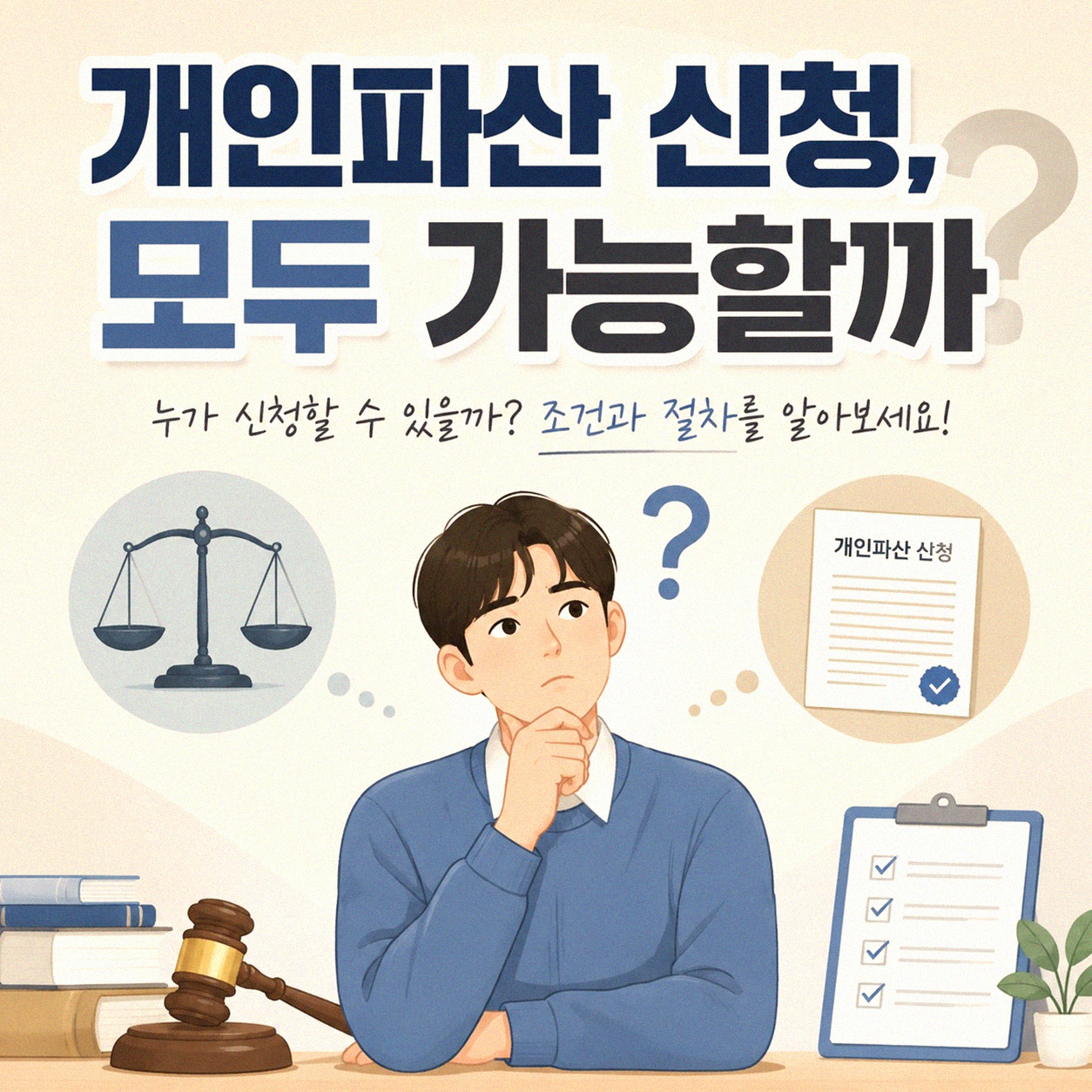 개인파산 신청 대상에서 제외되는 경우 있나요