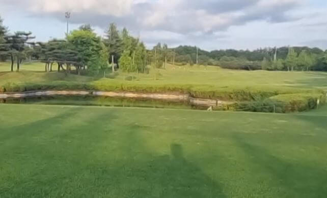 레이크 코스 1번홀 사진