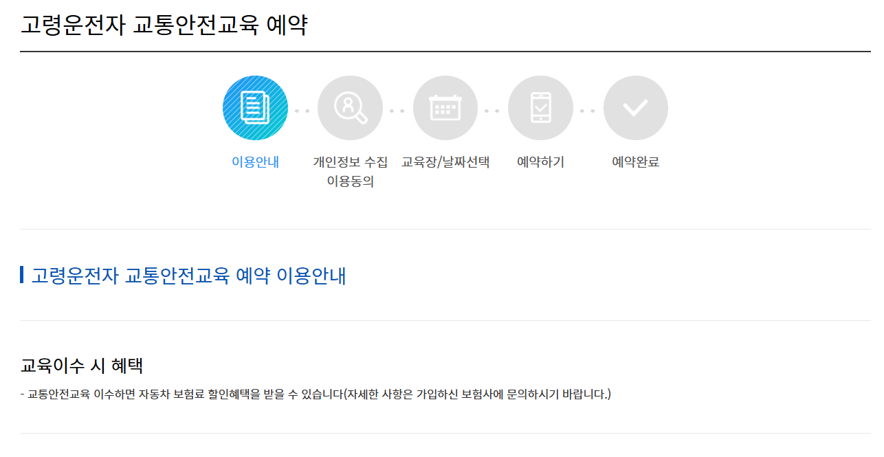 고령자 운전면허 갱신 방법(치매검사, 교육, 신청)