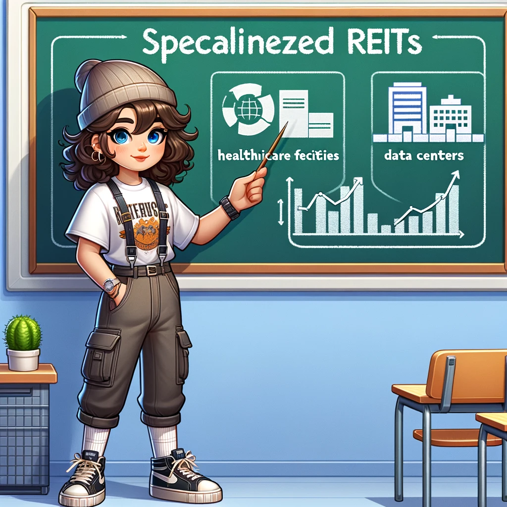 부동산 투자신탁(REITs)을 쉽게 설명하는 이미지