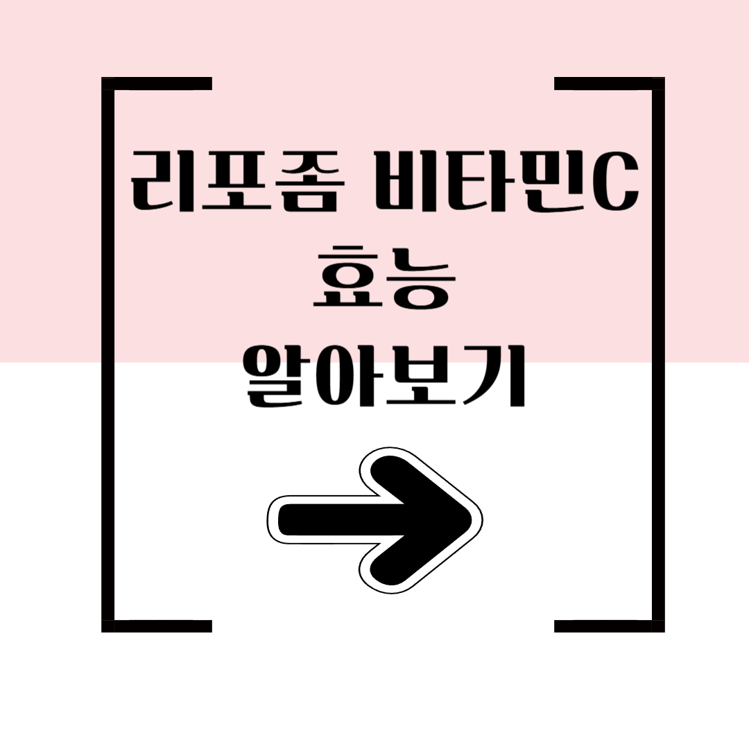 리포좀 비타민C 효능