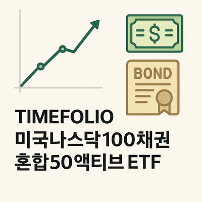 TIMEFOLIO 미국나스닥100채권혼합50액티브 ETF
