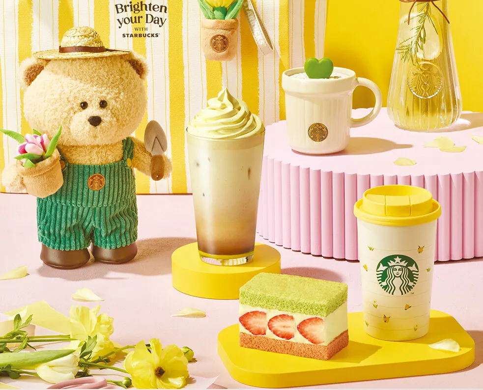 스타벅스-2025-봄메뉴-음료와-빵